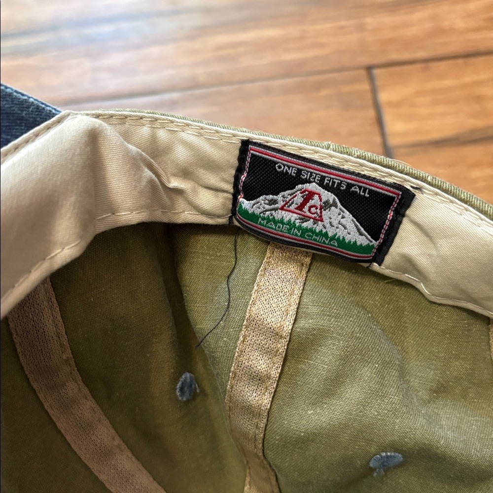 Smokey the Bear Only You Vintage Embroidered Baseball Hat Adjustable Strap back - Picture 8 of 8